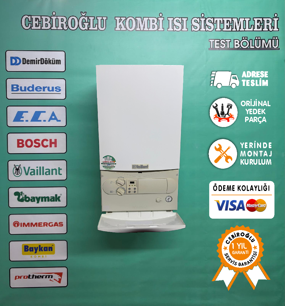 Vaillant Ledli - (Hermetik) - İkinci El Kombi